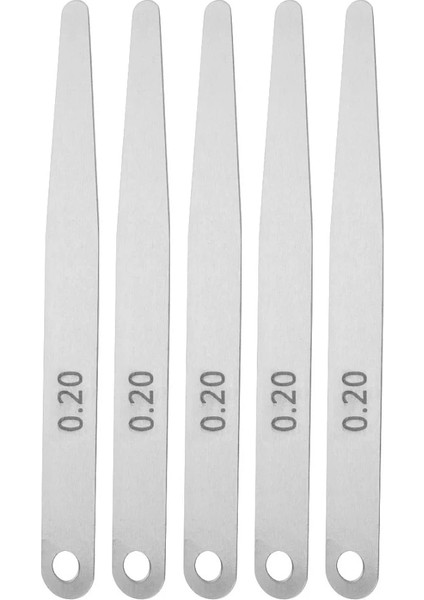 5 Adet 5 Adet 0.2mm Çelik Feeler Ölçer Cetvel Kaynak Muayene Aracı Ölçme Araçları Taşınabilir Ölçüm Ölçme Araçları (Yurt Dışından)