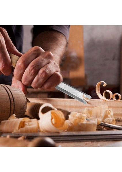 24MM 1 Adet Karbon Çelik Ağaç Işleme Keski Gravür Ahşap Heykel Düz Keski Ahşap Oyma Dıy El Aracı Heykeltıraş Marangoz Carve Düz (Yurt Dışından)