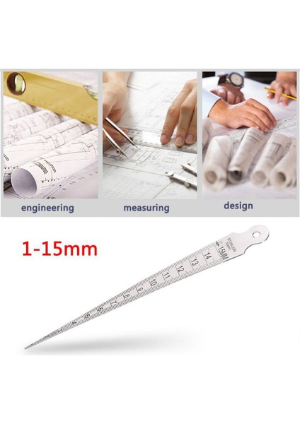 1 Adet 1-15MM Kama Feeler Göstergeleri Ölçüm Açıklık Cetvel Boşluk Cetvel Probları Kalınlık Ölçer Çelik Cetvel Ölçü Aracı (Yurt Dışından) fiyatları
