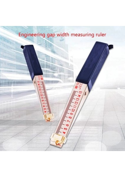 0.5mm Çubuk ile Taşınabilir Kama Şekilli Sürmeli Feeler Ölçer 0.2/0.5mm-Hassas 1-15MM Ev Mühendisliği Muayene Düzlük Ölçü Aracı (Yurt Dışından) fiyatları