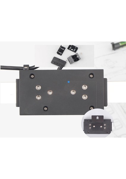 150MM 0-150/200/300MM Manyetik Uzaktan Dijital Doğrusal Ölçek Tablosu Okuma Dijital Harici Ekran Elektronik Tartı Ünitesi LCD Tabanı ile (Yurt Dışından)