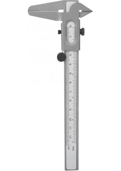 5 Inç 5in/6in Metal Manuel Sürmeli Kumpas Kalibre Yüksek Hassas Metal Sürmeli Kumpas Mikrometre Cetvel Ölçme Aracı Dıy Aracı (Yurt Dışından)