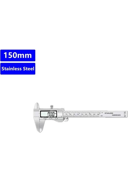 150MM Metal 150MM 200MM 300MM Dijital Paslanmaz Çelik Sürmeli Kaliperler Elektronik Mikrometre Cetvel Derinlik Ölçme Ölçer Araçları Enstrüman (Yurt Dışından)