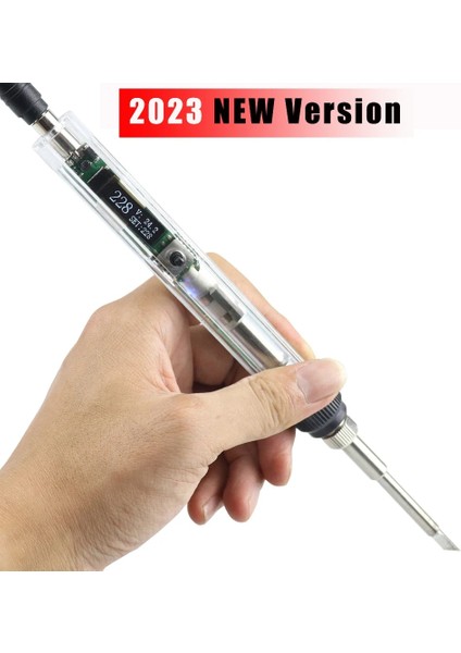 T12-K Ucu ile Dijital OLED T12 Mini Havya Dc 12-24V 72W Ayarlanabilir Sıcaklık Elektrikli Kaynak Lehim Ucu Istasyonu Aracı (Yurt Dışından) fiyatları