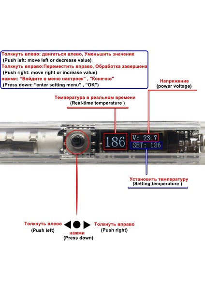 T12-K Ucu ile Dijital OLED T12 Mini Havya Dc 12-24V 72W Ayarlanabilir Sıcaklık Elektrikli Kaynak Lehim Ucu Istasyonu Aracı (Yurt Dışından) modelleri