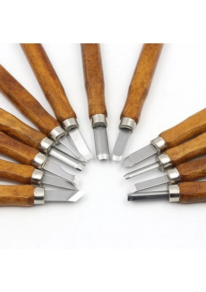 12 Adet 3-12 Adet/takım Ahşap Oyma Keski Araçları Ahşap Oyma Dıy Ağaç Işleme Gravür Zeytin Oyma Bıçağı El Yapımı Bıçak Aracı Set (Yurt Dışından) modelleri