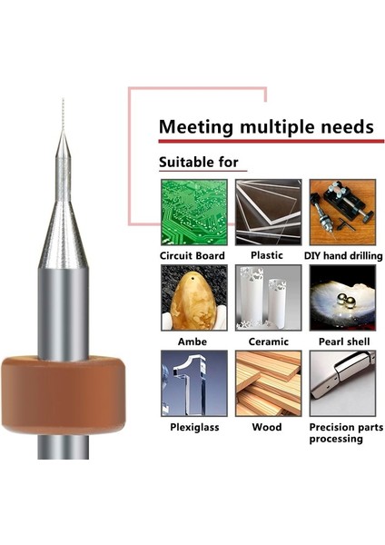 10 Adet 2.1-3.0mm Xcan Matkap Ucu Seti Pcb Devre Tabancası Matkap Ucu 1/8 ''shank Mikro Delme Aracı Bit (Yurt Dışından) fırsatları