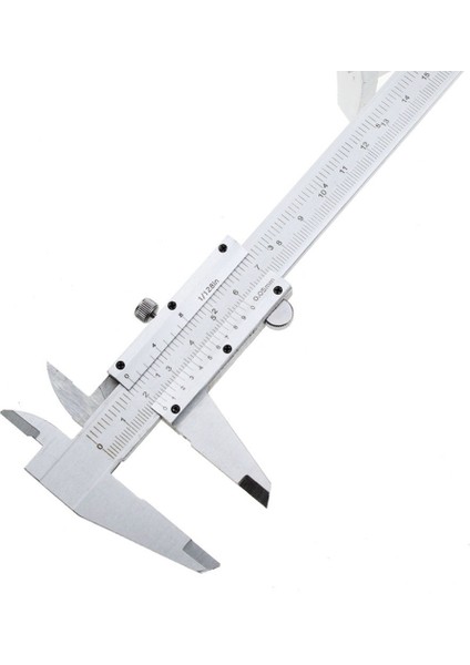 Gümüş Metal Sürmeli Kumpas 150MM/0.02MM/0.05MM Çelik Sürmeli Kumpas Ölçer Mikrometre Ölçme Aracı Aletleri Kaliper Derinliği (Yurt Dışından) fiyatları