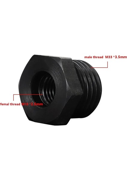 M33X3.5 - M18X2.5 Xcan Ahşap Torna Aynası Adaptörü M33X3.5/M18X2.5/1-8TPI/ 3/4''X16 (Yurt Dışından) modelleri