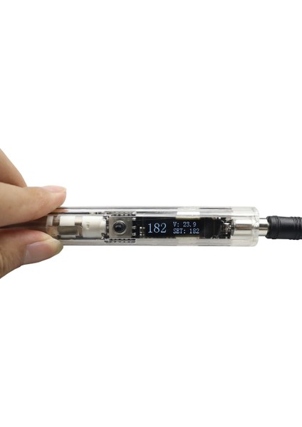 T12-K Ucu ile Dijital OLED T12 Mini Havya Dc 12-24V 72W Ayarlanabilir Sıcaklık Elektrikli Kaynak Lehim Ucu Istasyonu Aracı (Yurt Dışından) indirimleri