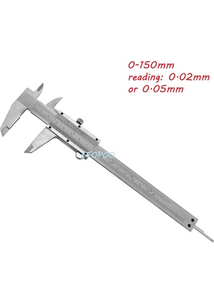 0-150MM 70MM 100MM 150MM 200MM 300MM Mini Sürmeli Kumpas Çelik Sertleştirilmiş Metrik Makinist Sürmeli Kumpas Kalınlık Ölçer Mikrometre (Yurt Dışından)