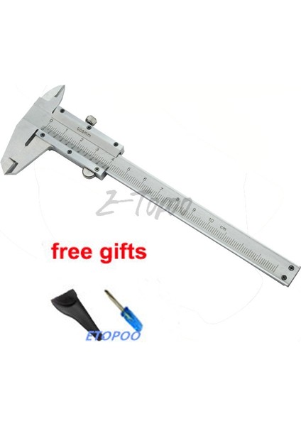 0-150MM 70MM 100MM 150MM 200MM 300MM Mini Sürmeli Kumpas Çelik Sertleştirilmiş Metrik Makinist Sürmeli Kumpas Kalınlık Ölçer Mikrometre (Yurt Dışından)