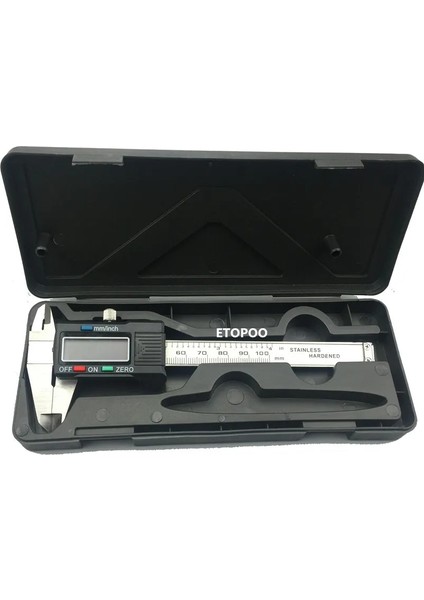 Paslanmaz Çelik 0-100MM 4 Inç 0-150MM Cep Dijital Kumpas Elektronik Sürmeli Ölçer Mikrometre Elektronik Karbon Dijital Kumpas Iki Tip (Yurt Dışından)
