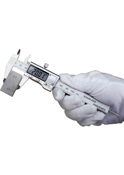 Model JS1905 4/6-Inç 100/150MM Büyük Ekran Dijital Kumpaslar Paslanmaz Çelik Elektronik Sürmeli Kumpas Metal Mikrometre Ölçme Aletleri (Yurt Dışından)