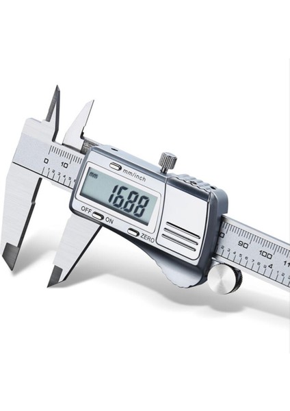 Model JS1905 4/6-Inç 100/150MM Büyük Ekran Dijital Kumpaslar Paslanmaz Çelik Elektronik Sürmeli Kumpas Metal Mikrometre Ölçme Aletleri (Yurt Dışından)