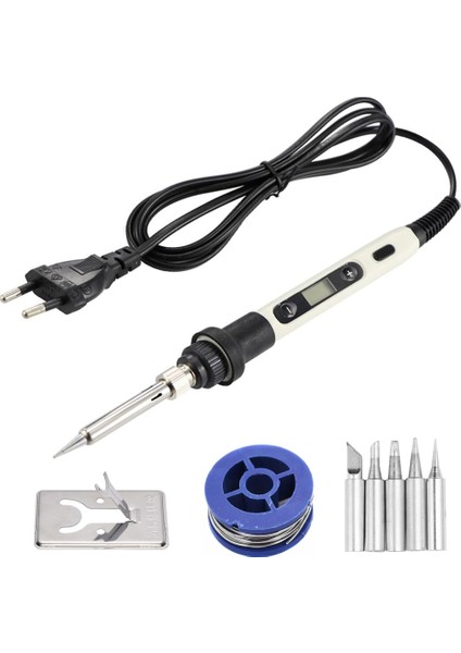 Siyah Set-2 220V Ab Tak 80W Ayarlanabilir Sıcaklık Elektrikli Havya Anahtarlı Dijital Ekran Tamir Lehimleme Istasyonu Kaynak Elektrikli Aletler (Yurt Dışından) fiyatları