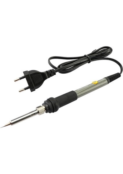 60W Gri 220V Ab Tak 60W/80W Dijital Elektrikli Havya 220V/110V Sıcaklık Ayarlanabilir Kaynak Havya Ipuçları/ Kalay Tel Aletler Aksesuarları (Yurt Dışından)