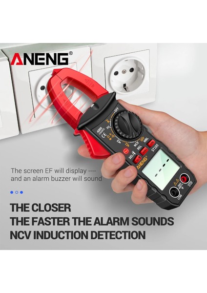 Siyah ST180 Dijital Pens Metre Multimetre 4000 Countsclamp Multimetre Voltmetre Ampermetre Ac Dc Gerilim Ac Akım Ölçer Ncv Test Cihazı (Yurt Dışından) fiyatları