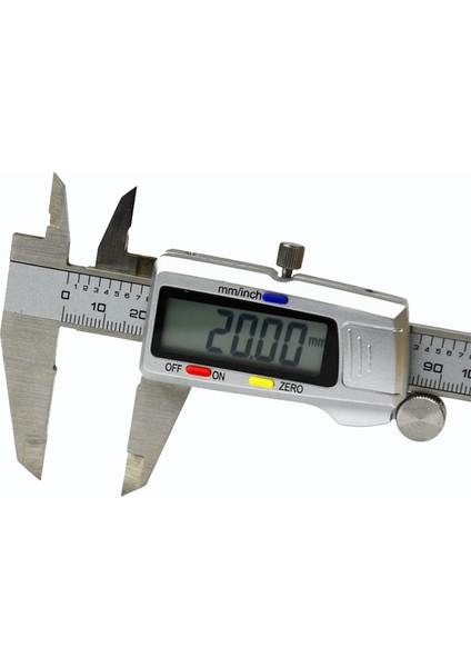 Karbon Fiber 6 Inç 150MM Dijital Kumpaslar Karbon Çeliği Elektronik Dijital Sürmeli Kumpas Metal Mikrometre Karbon Fiber Ölçme Aracı (Yurt Dışından)