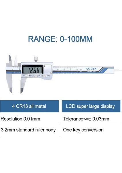 0-100MM Paslanmaz Çelik Sürmeli Kumpaslar Dijital Kumpaslar Mm/inç 0-100MM/0-150MM/0-200MM/0-300MM Sürmeli Kumpas Ölçme Aracı Cetvel (Yurt Dışından) fiyatları
