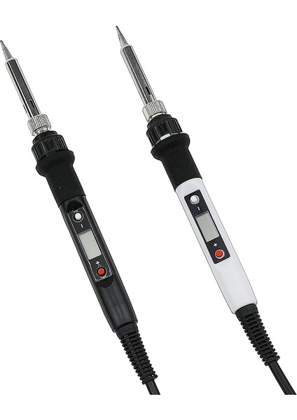 Siyah Set-4 220V Ab Tak 80W Dijital Ekran Termostat Elektrikli Havya Çok Fonksiyonlu Kaynak Endüstriyel Sınıf Lehimleme Kalemi Onarım Aracı Kiti (Yurt Dışından)