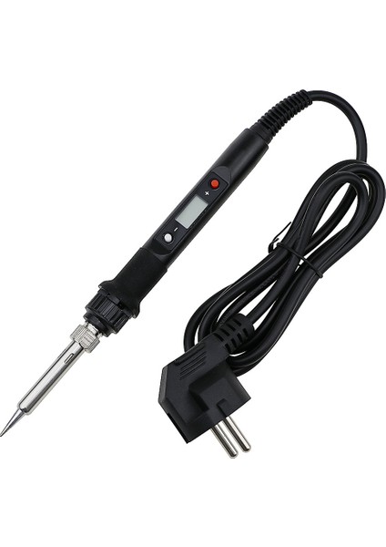 Siyah Set-4 220V Ab Tak 80W Dijital Ekran Termostat Elektrikli Havya Çok Fonksiyonlu Kaynak Endüstriyel Sınıf Lehimleme Kalemi Onarım Aracı Kiti (Yurt Dışından)