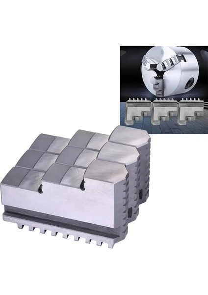 Dahili 3 Adet Torna Aynası 3 Çeneli Ayna Çeneleri Ayna Metal Torna Çeneleri K11 80, Işleme Uzatma Makinesi Değiştirme (Yurt Dışından)