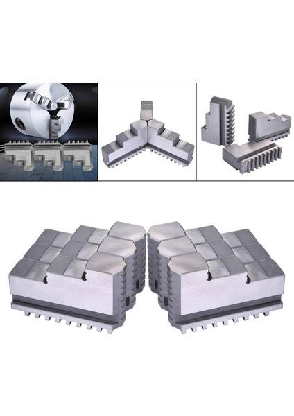 Dahili 3 Adet Torna Aynası 3 Çeneli Ayna Çeneleri Ayna Metal Torna Çeneleri K11 80, Işleme Uzatma Makinesi Değiştirme (Yurt Dışından)