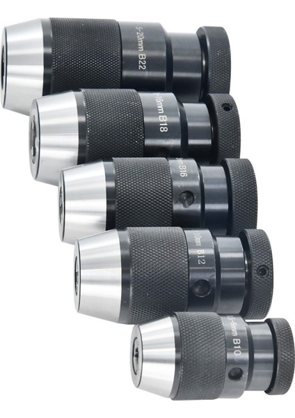 B18(1-16MM) B10 B12 B16 B18 B22 Chuck Collet Kendini Sıkma Anahtarsız Matkap Chuck Sondaj Makinesi Için Konik Matkap Chuck Güç (Yurt Dışından)