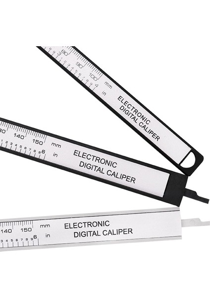 Kaliper 150MM Elektronik Dijital Kumpas Karbon Fiber Kadran Vernier Kumpas Ölçer Pakometre Dijital Mikrometre Ölçme Aletleri (Yurt Dışından)