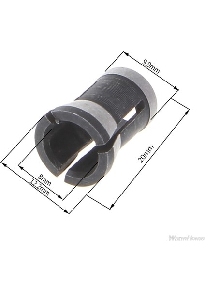 Stil 8 P82C 6MM/6.35MM/8MM Collet Chuck Gravür Kırpma Makinesi Elektrikli Yönlendirici Ağaç Işleme Kesici Için (Yurt Dışından)