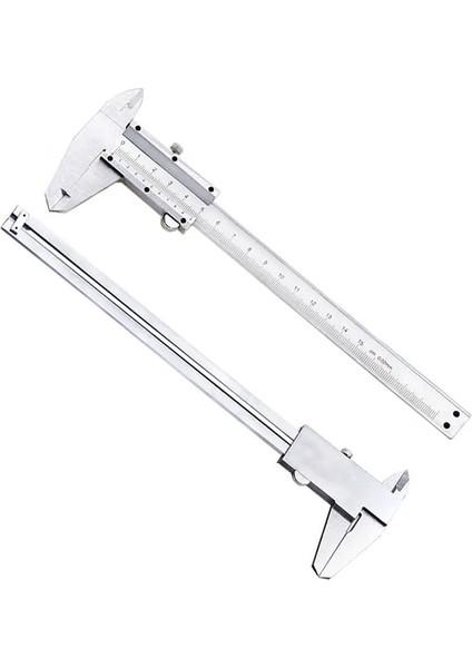Kaliper Sürmeli Kumpas 6 "0-150MM/0.02MM Metal Kumpas Ölçer Ölçme Aletleri Kutulu (Yurt Dışından)