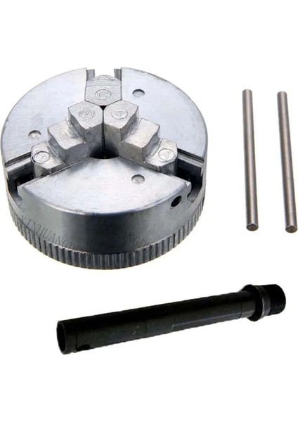 3 Çeneli Ayna Çubuk Z011 Mini Matkap Aynası Çinko Alaşımı Manuel Kendinden Merkezleme Metal 3 Çeneli Torna Aynası Kelepçesi ile 2 Ayna Anahtarı Cnc Torna Tezgahı Için (Yurt Dışından)