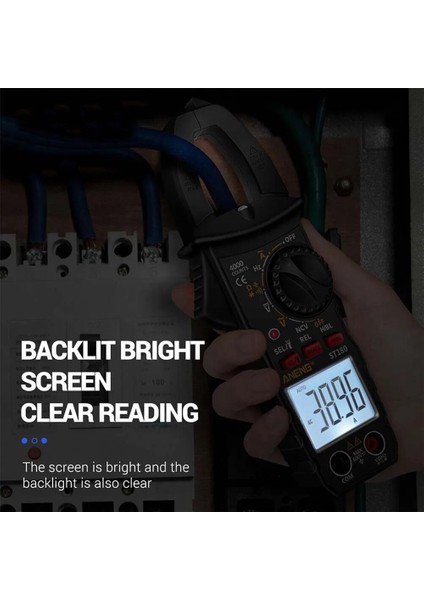 Sarı ST180 Dijital Multimetre 4000 Sayım Akım Pens Metre Ac Ampermetre Gerilim Test Cihazı Araba Amp Hz Kapasite Ncv Ohm Aracı (Yurt Dışından) indirimleri