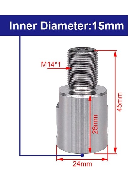 M14-15MM K01-50 Torna Aynası Üç Çene M14*1 Biyel K01-50/63/80, 03-50/63 Kendinden Merkezleme Mini Dıy Metal Ahşap Torna Araçları (Yurt Dışından)
