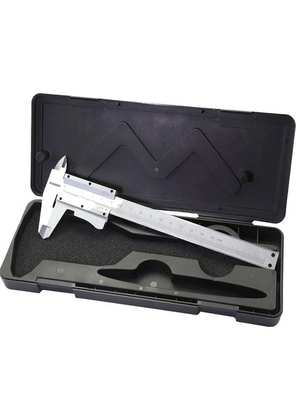 Opp Torba 0-150MM 6 Inç Kendinden Kilitli Metal Kumpas Endüstriyel Kaliteli Çelik Sürmeli Kumpas Ölçer Mikrometre Kaymak Cetvel Ölçme Kumpas (Yurt Dışından) indirimleri