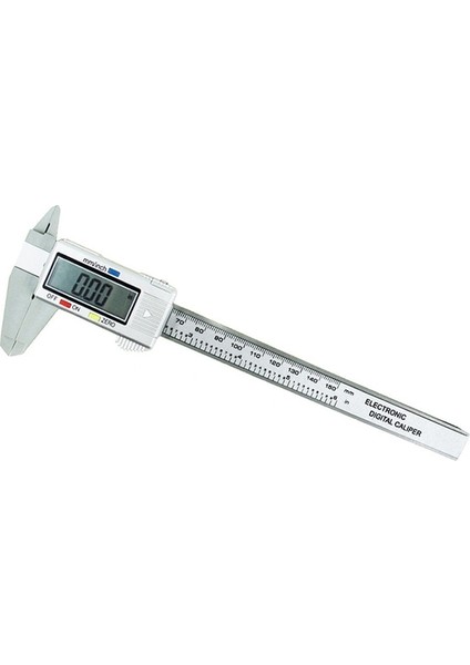 0-150MM B2 Dijital Metal 0-150MM Güneş Sürmeli Kumpas LCD Kumpas 6 "enstrüman Derinliği Ölçme Araçları Elektronik Mikrometre Pakometre (Yurt Dışından)