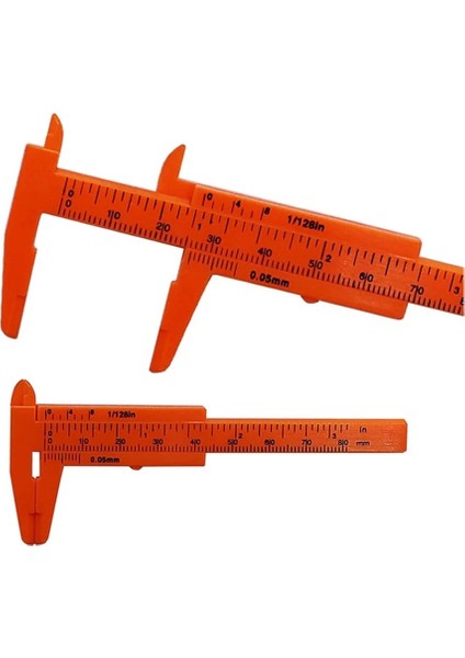 Mavi 80MM Mini Plastik Sürgülü Kumpas Ölçer Mikrometre Takı Ölçme Antika Küçük Şeyler Ölçü Aracı (Yurt Dışından) modelleri