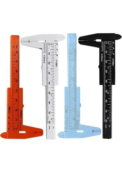 Mavi 80MM Mini Plastik Sürgülü Kumpas Ölçer Mikrometre Takı Ölçme Antika Küçük Şeyler Ölçü Aracı (Yurt Dışından) fırsatları