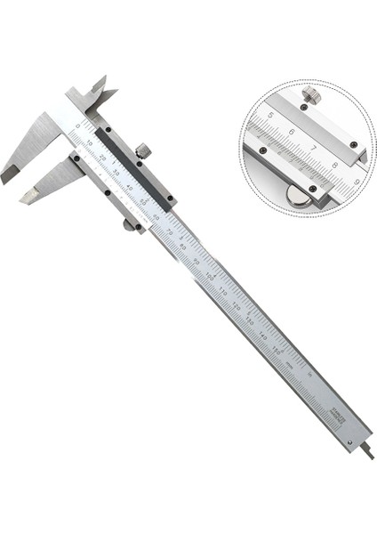 Gümüş 1 Adet Ölçme Aracı Paslanmaz Çelik Kumpas 6 "150MM Messschieber Paquimetro Ölçüm Cihazı Sürmeli Kumpaslar (Yurt Dışından) fiyatları