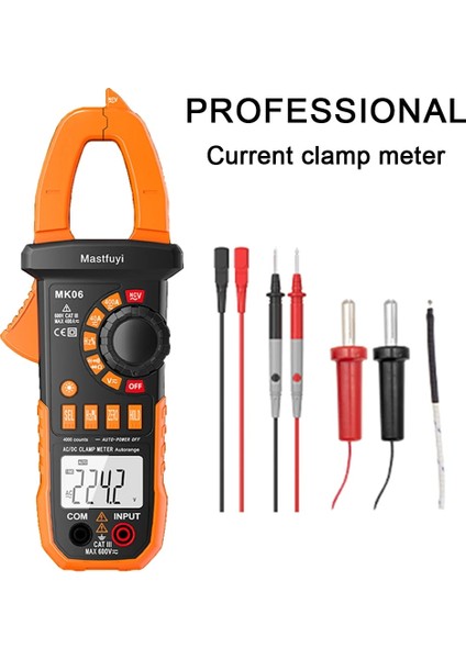 TS18A Fy MK06 Dijital Pens Metre Dc Ac Akım Voltmetre True Rms Hz Kapasite Ncv Ohm Profesyonel Kelepçe Tipi Ampermetre Multimetre (Yurt Dışından) fiyatları