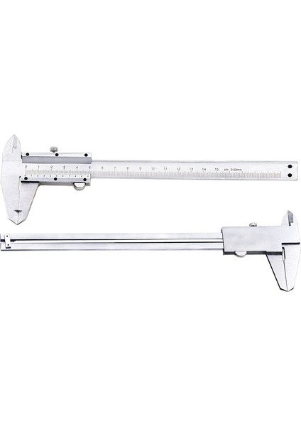 Kumpas Kutusu Sürmeli Kumpas 6 "0-150MM/0.02MM Metal Kumpas Ölçer Ölçme Aletleri Kutulu (Yurt Dışından)