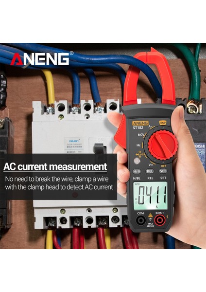 ST182 Pro Aneng ST182 Pro Dijital Pens Metre Ac Akım Multimetre Dc/ac Gerilim Ampermetre Gerilim Test Cihazı Amp Hz Kapasite Ncv Ohm Testi (Yurt Dışından) fırsatları