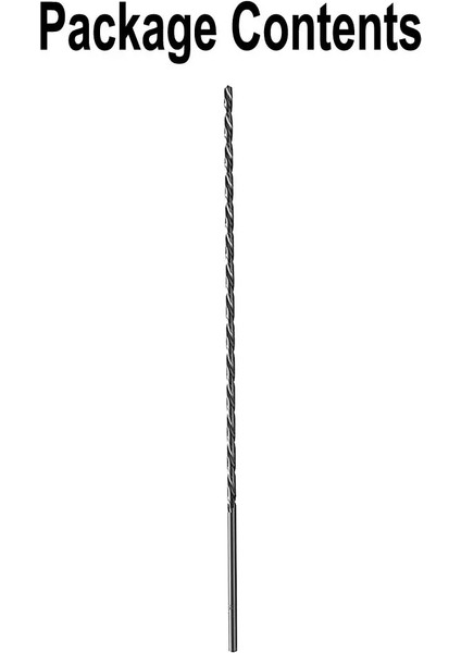 3mm 300MM Ekstra Uzun Hss Düz Şaftlı Matkap Ucu Seti 2-6mm Çap 160-300MM Uzunluk Büküm Matkap Uçları Delik Testere Kesici Delme Seti (Yurt Dışından) fırsatları
