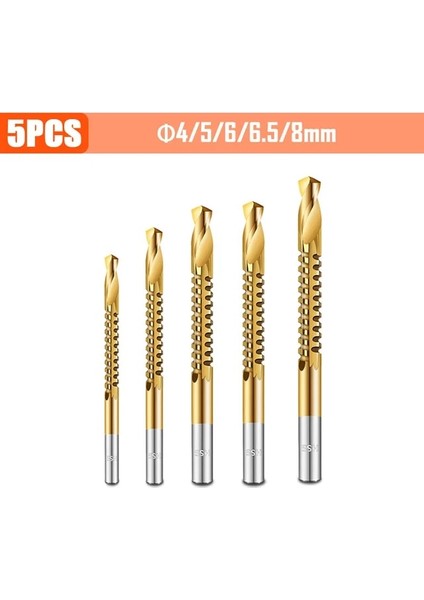 Set 26 3/4/5/6 Adet Kobalt Matkap Ucu Spiral Vida Metrik Kompozit Dokunun Matkap Kesme Delme Parlatma Ağaç Işleme Hss Elektrikli El Aletleri (Yurt Dışından)