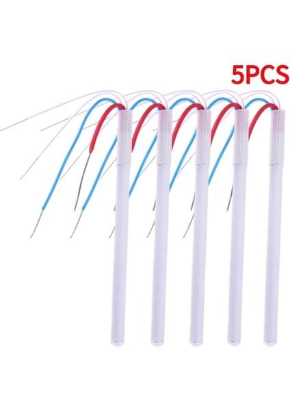 5 Adet 50W 24V Isıtma Elemanı 1322 Havya Seramik Isıtıcı Çekirdek 4 Telli Adaptör Isıtma Aracı Havya Istasyonu Için 936 937 (Yurt Dışından)
