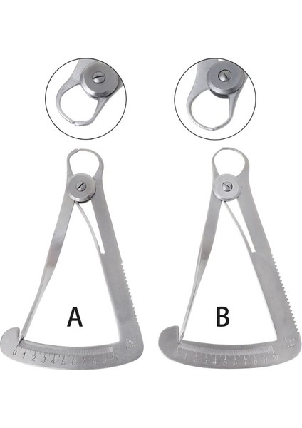 B Diş Ölçer Kaliper Diş Hekimi Araçları Metal / Balmumu Diş Laboratuvarı Aracı Için Diş Kumpas (Yurt Dışından) fiyatları
