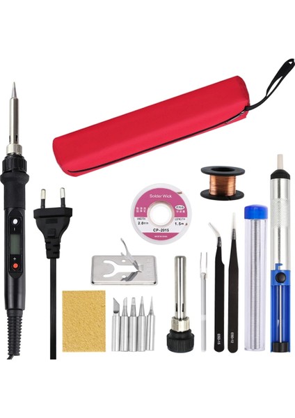 Beyaz Set-3 220V Ab Tak 80W Havya LCD Ekran Sıcaklığı Ayarlanabilir 220V 110V Lehim Sökme Lehimleme Aracı Kiti (Yurt Dışından) modelleri