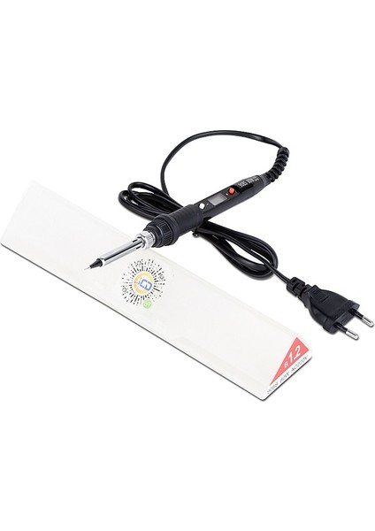 Siyah 80W 220V, Abd Jcd Havya Kiti Ayarlanabilir Sıcaklık 220V 80W LCD Lehim Kaynak Araçları Seramik Isıtıcı Lehimleme Ipuçları Sökme Pompası (Yurt Dışından)