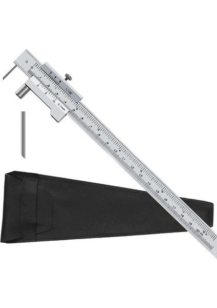Kaliper 1 Takım 0-200MM Markalama Sürmeli Kumpas Karbür Iğneli Scriber Paralel Işaretleme Ölçme Cetveli Ölçme Aracı (Yurt Dışından)